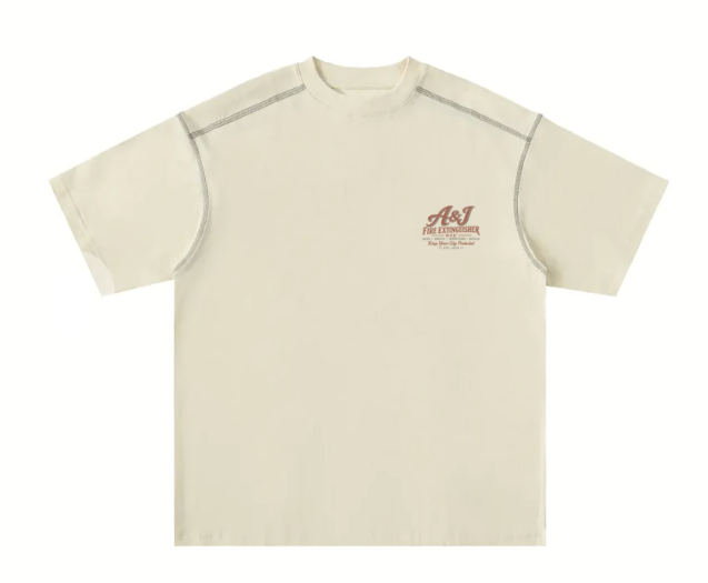 You Look Fire Tee, white, front